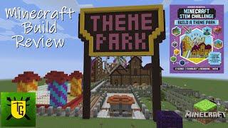 Minecraft STEM Challenge Theme Park Build & Book Review