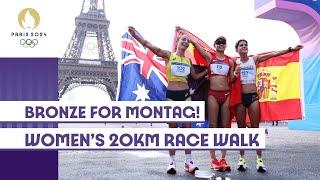  Jemima Montag gets Bronze  Womens 20km Race Walk  #Paris2024 Highlights