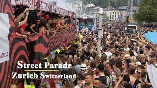 Street Parade  Zurich Switzerland