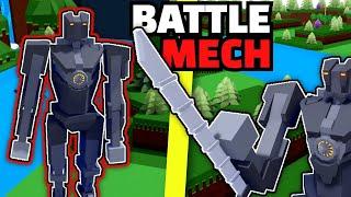 BATTLE MECH Roblox FUNNY MOMENTS  Build a Boat for Treasure