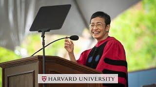 Maria Ressa delivers the Commencement Address  Harvard Commencement 2024