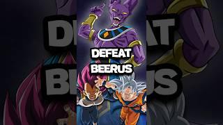 Will Goku or Vegeta EVER DEFEAT Beerus? #dragonball #dragonballz #dragonballsuper #goku