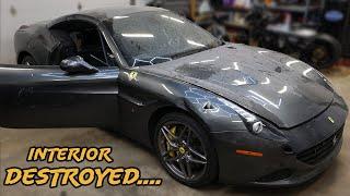 Rebuilding A Flooded 2016 Ferrari California T Part 2