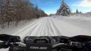 Can am Renegade 800RITP Mega Mayhem 28’ tires and…. Snow ️ #001