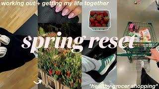 SPRING RESET VLOG getting my life back together *MOTIVATING* + productive  2024