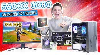 $1500 Ryzen 5600X & RTX 3080 Gaming PC Build Zen 3 + Ampere = The Dream