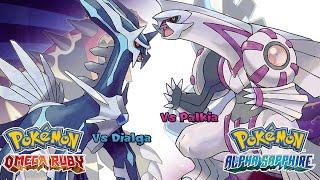 Pokémon Omega Ruby & Alpha Sapphire - Palkia and Dialga Battle Music HQ