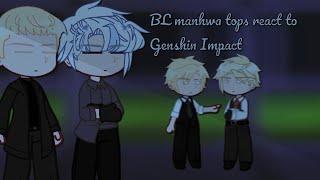 • BL manhwa tops react to Genshin Impact •  ENG 