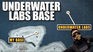 I BUILT AT UNDERWATER LABS AND GOT LOADED on WIPE DAY  Solo Rust 1 of 4