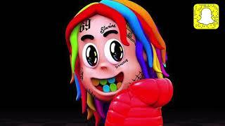 6ix9ine - WAKA Clean ft. A Boogie wit da Hoodie