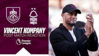 Kompany Reacts To Final Game Of The Season  REACTION  Burnley 1-2 Nottingham Forest