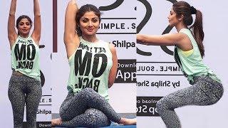 Shilpa Shetty Yogasan Video For Weight Loss  Yoga For Beginners