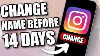 How to Change Your Instagram Name Without Waiting 14 Days