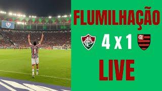 Fluminense humilha Flamengo muitos só responsabilizarão Vitor Pereira mas o problema é maior. LIVE