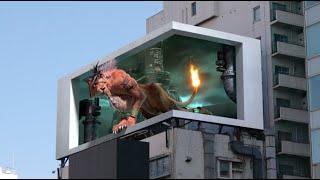 FINAL FANTASY VII REMAKE INTERGRADE - Red XIII 3D Billboard Video