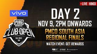 Hindi PMCO South Asia Regional Finals Day 2  Vivo  Fall Split  PUBG MOBILE CLUB OPEN 2019