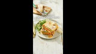 Tesco and Jamie Olivers Pasta and Cheese Toastie