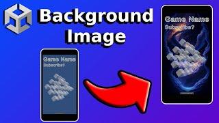 Add background Image Using Canvas #UnityIn60Sec