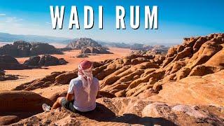 JORDAN WADI RUM is a AMAZING 2 days and 1 night in the desert Vlog 34