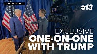 EXCLUSIVE Former President Trump talks one-on-one with News 13s Patrick Hussion