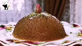 حلوای ترکی ایرمیک بسیار محبوب، ویژه ماه رمضان فوق العاده خوشمزهTurkish Traditional Semolina Dessert