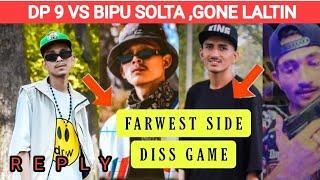 FARWESTSIDE HIPHOP DISS GAME   DP 9 VS BIPU SOLTA GONE LALTIN 1250  HIPHOP NEWS 25 July 2022