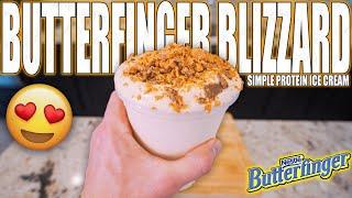 ANABOLIC BUTTERFINGER BLIZZARD  Simple High Protein Ice Cream Recipe