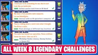 All Week 8 Legendary Quest Challenges Guide - Fortnite Chapter 2 Season 7