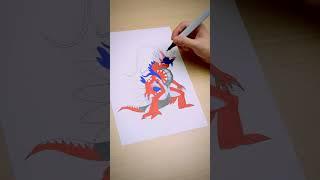 I was drawing a picture of Koraidon when suddenly...?  #Pokémon #PokémonAsiaENG #Shorts