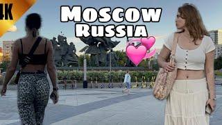  RUSSIA 2024 TODAY You will be SHOCKED by what you see 4K  Moscow Evening walk 