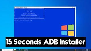 How to Install ADB and Fastboot Drivers on Windows 10  Adb Drivers Installation on Windows 10