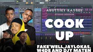 Amapiano FL Studio Tutorial 2024  Cookup like FakewellJaylokasW4de And Djy Maten