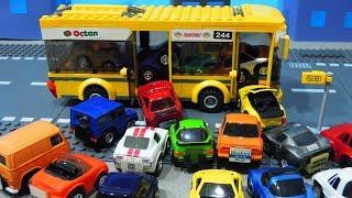 Lego  Bus Stop Rush Hour - Lego StopMotion