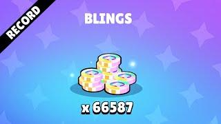 Je teste la MISE à JOUR  RECORD de BLINGS 