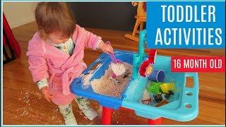 WHAT ACTIVITIES MY TODDLER DOES IN A DAY  16 MONTH OLD