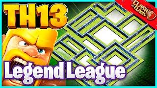 Best TH13 Legend League Base Link  War  Trophy Pushing  Best Town Hall 13 Legend League Base