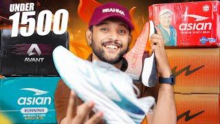 5 Best Shoes Under ₹1500  Best Sneakers Under ₹1000 Asian Campus Avant Amazon Haul  ONE CHANCE