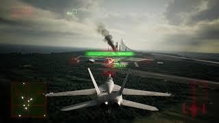 Ace Combat 7 Playthrough  Mission 17  Homeward Expert Controls