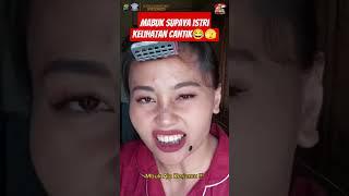 Mabuk Demi Istri Kelihatan Cantik.. #komedi #polisi #ngakak