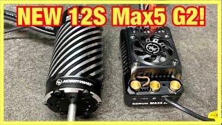 The NEW Hobbywing Max5G2 12S and 650kv800kv1100kv g2 motor