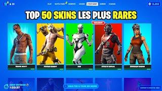 TOP 50 RAREST FORTNITE SKINS  2024