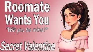 Roommate Wants You to be Hers ASMR Roleplay Secret Valentine Confession