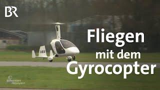 Flugprüfung im Tragschrauber Klappts mit dem Pilotenschein?  Schwaben & Altbayern  BR