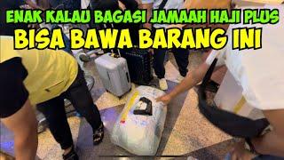 NGANTAR JAMAAH HAJI PLUS & FURODA KE BANDARA TERNYATA SEGINI BAGASINYA ENAK JUGA YA