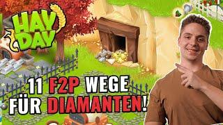 11 TIPPS um DIAMANTEN ZU BEKOMMEN F2P  Hay Day Tipps und Tricks