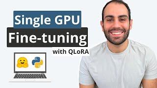 QLoRA—How to Fine-tune an LLM on a Single GPU w Python Code