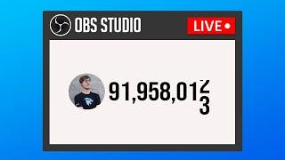 How to Show Live YouTube Subscriber Count in OBS Fast & Easy