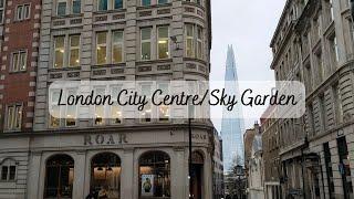 Walking around LondonSky Garden