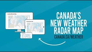 Canada’s New Weather Radar Map