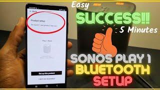 Setup Sonos Play 1 2022-2023 the EASIEST WAY  #sonos #diy #setup  #bluetoothspeakers #easy #simple